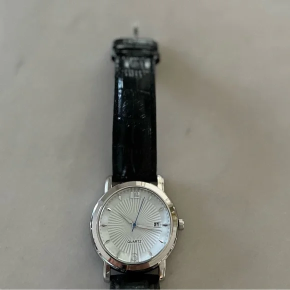 Vintage Japanese Movement watch stainless steel back  Roman # face new b… - Picture 4 of 5